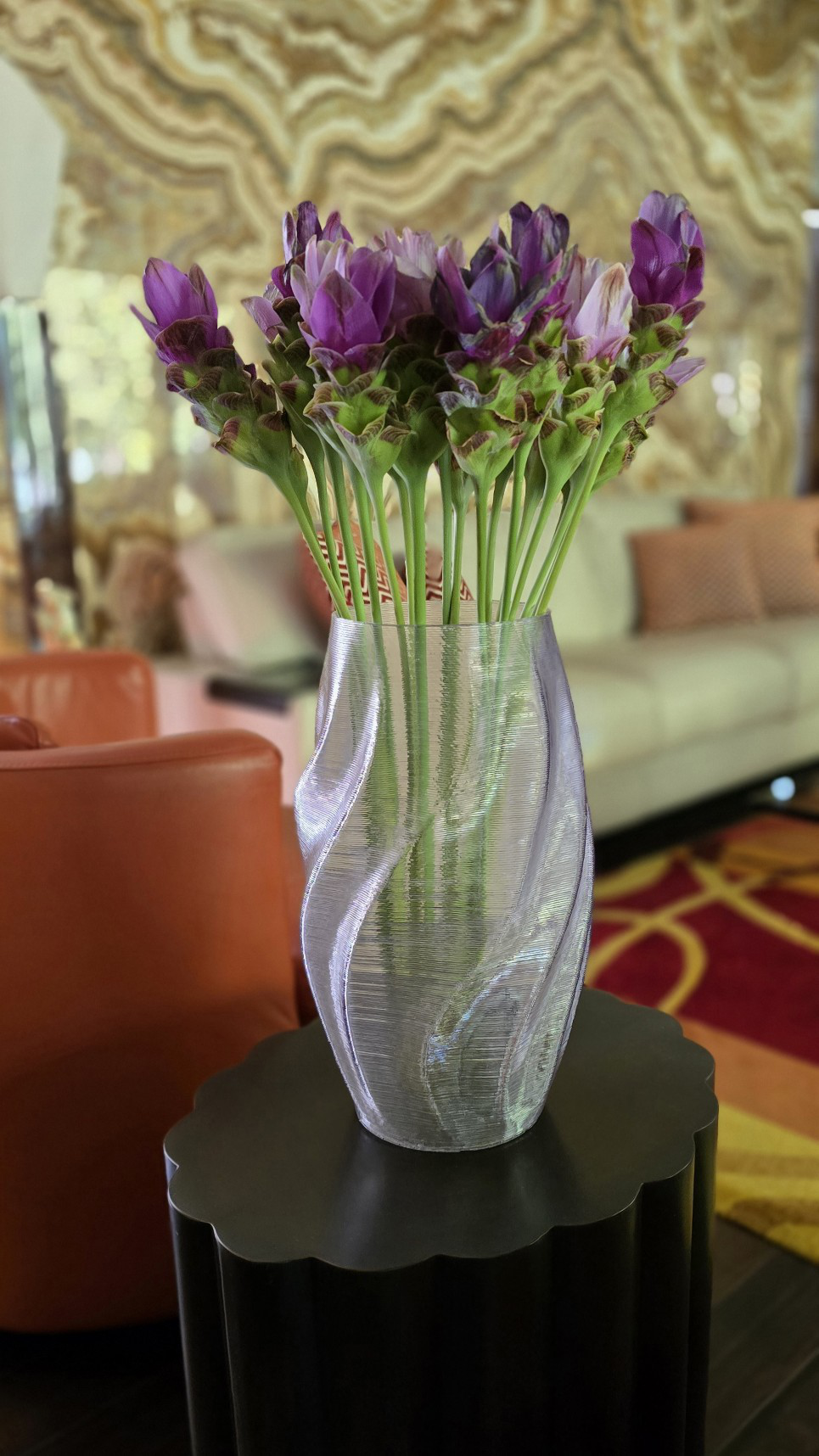 Florero decorativo impreso en 3D